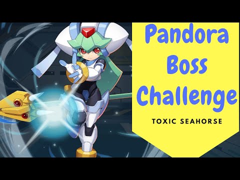 [Rockman x Dive] Pandora VS Toxic Seahorse Boss Challenge