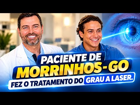 PACIENTE DE MORRINHOS - GO FEZ O TRATAMENTO DO GRAU A LASER