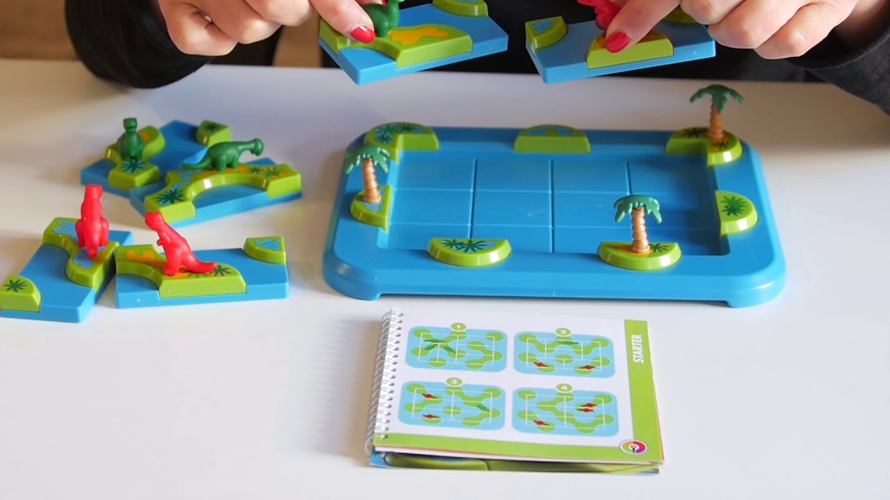 Dinosaurios: islas misteriosas, un juego de Smart Games para poner a prueba el ingenio y la lógica