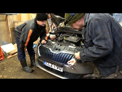 XBB Dongle ja Purelux Panther Aero S540 - SKODAAN Lisävalo !