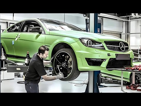 Inside Germany's $33 MILLION Factory Making The Mercedes AMG