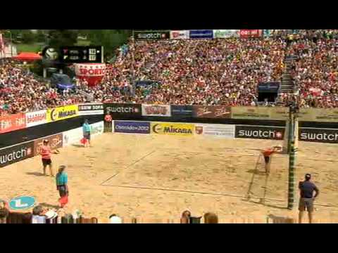 Fijalek-Prudel POL Erdmann-Matysik GER 2-0 (22-20, 21-12) Semifinal Mazury Orlen Grand Slam 2011