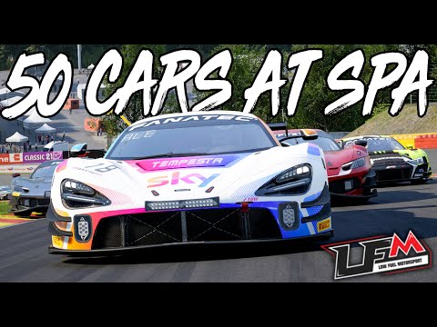 Multi-Class Racing on ACC at Spa is Absolutely Mental