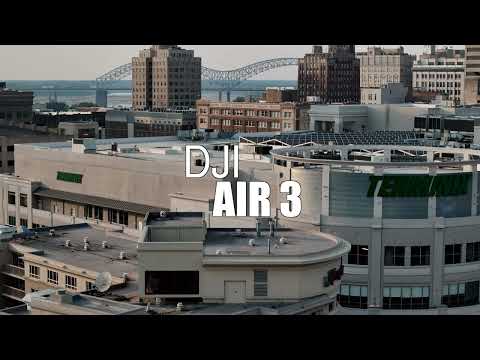 Downtown Memphis in Spectacular 4K: Day and Night Drone Footage with DJI Air 3