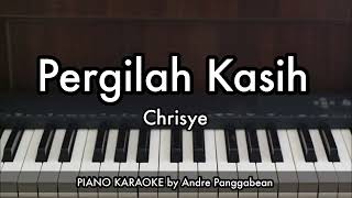 Download lagu Pergilah Kasih - Chrisye | Piano Karaoke by Andre Panggabean mp3