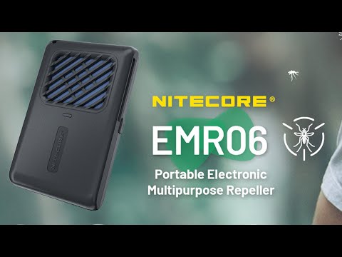Nitecore EMR06 Elektroninis uodus atbaidantis įrenginys, 1800 mAh, USB-C, IPX5