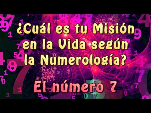 7️⃣ NÚMERO 7 de la NUMEROLOGÍA de tu FECHA de NACIMIENTO #numerologia