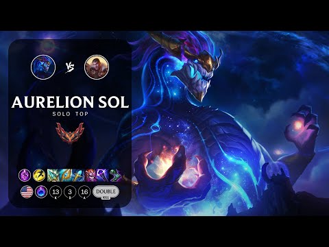Aurelion Sol Top vs Jayce - NA Grandmaster Patch 13.5