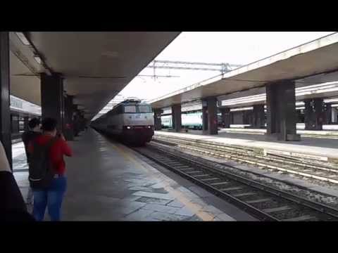 E 444.010 IN PARTENZA DA ROMA TERMINI CON L' IC 707