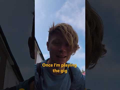 Why Busk BEFORE A Gig?!