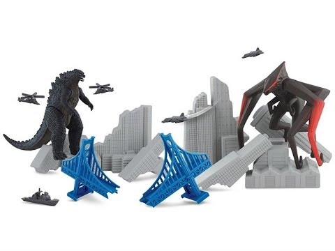 Godzilla 2014 - Destruction City Playset