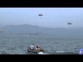 173rd Airborne Brigade and the Italian Army`s 4th Alpini Regiment Conduct a Combined Water Jump
