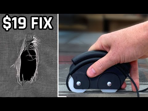 Easy Window Screen Repair for $19