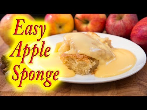 Eves Pudding and custard