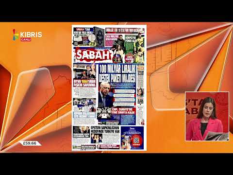 KIBRIS'TA SABAH - GAZETE MANŞETLERİ