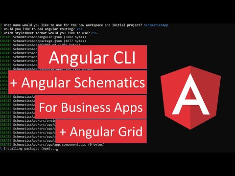 Angular CLI: Building a Full-Featured Angular Grid using Angular Schematics and Templates