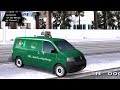 Volkswagen Transporter T5 Magyar Posta для GTA San Andreas видео 1