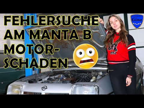 FEHLERSUCHE GEHT WEITER AM OPEL MANTA B 2.0E CIH MOTOR 🔹 LAUT ZUSCHAUER EIN MOTORSCHADEN ??