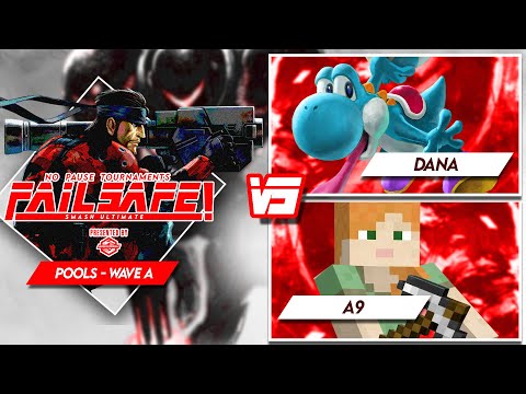 Failsafe Spring 2023 - Dana (Yoshi) Vs. A9 (Steve) - SSBU - Pools Wave A
