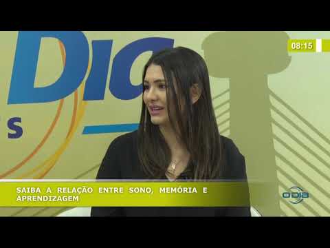 BOM DIA NEWS 18 10  Fernanda Gabrielle (Neurologista) - Relacão sono, memoÌria e aprendizagem