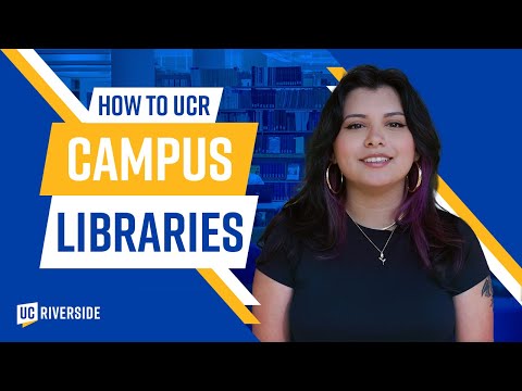How To Use The Campus Libraries