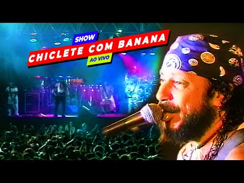 SHOW RARISSÍMO ao VIVO do CHICLETE COM BANANA 1996 PARTE 01