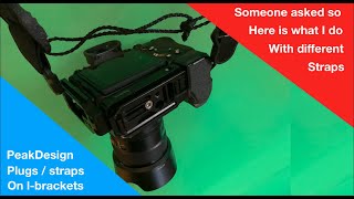 How to use peakdesign straps on l-brackets
