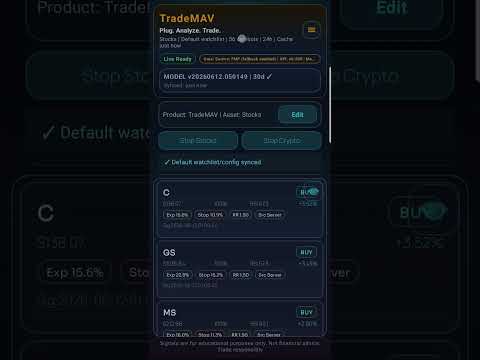 TradeMAV- AI Stock Screener video thumbnail
