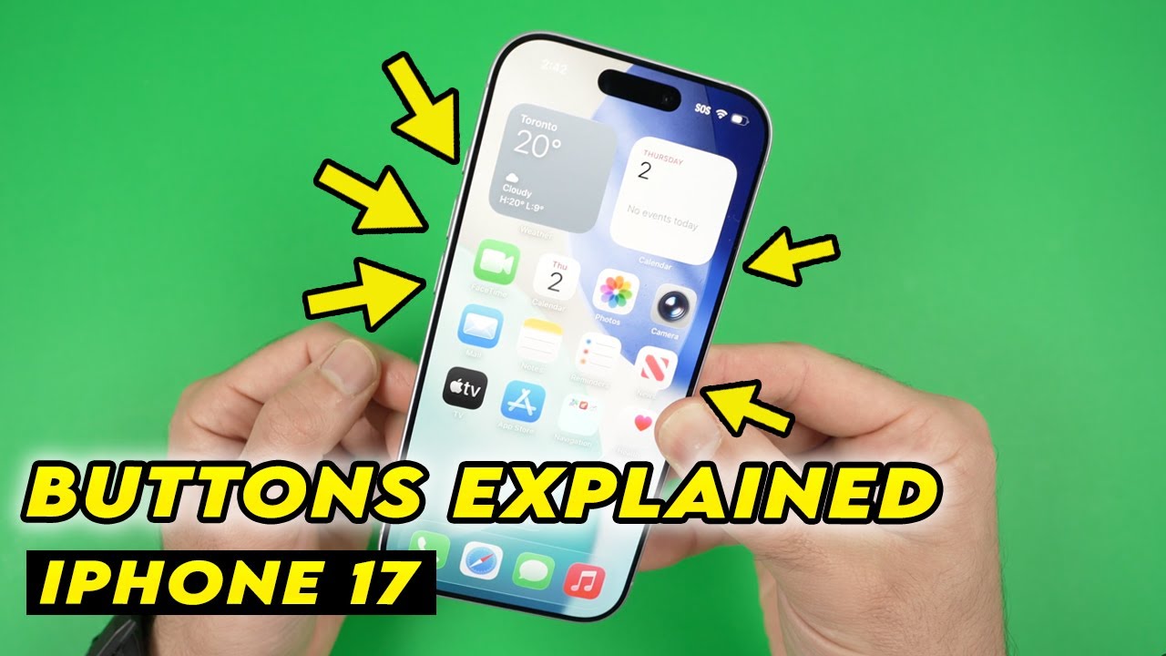 iPhone 17 Buttons Explained : What Every Button Really Does!