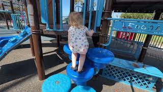 Maize Climbs and Goes Down A Slide | Dad Life Vlog | AmaizenDad"