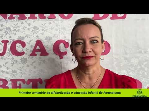 Primeiro seminário educacional de Paranatinga