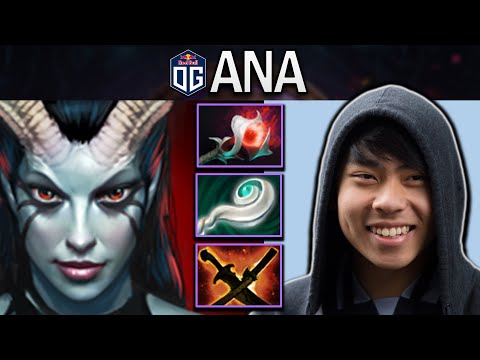 OG.ANA QUEEN OF PAIN WITH EULS-MALEVOLENCE - DOTA 2 7.30 GAMEPLAY