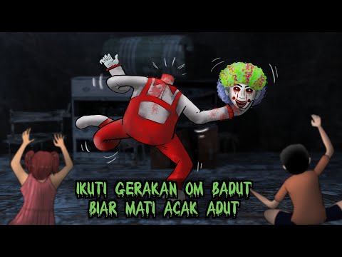 The Devil Clown - buried but still roaming around #HORRORMYSTERY | Ghost Cartoon, Horror Animation