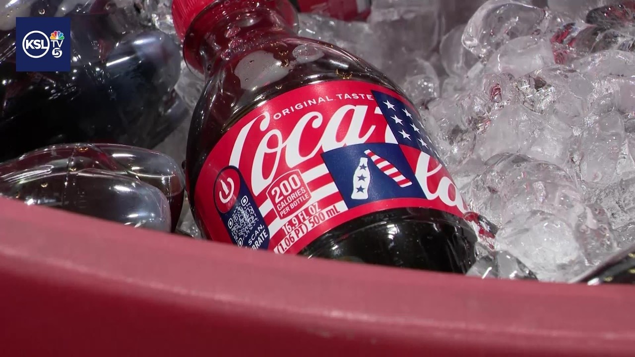 America250 Coca-Cola bottles begin production in Utah