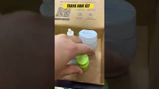 Unboxing Traya Hair Kit for Stage 3 hair loss #shortsindia #ytshorts #traya #hairloss #hairregrowth