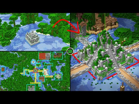 KyleKraft - Minecraft: Jungle Temple, Houses and Biome Building Ideas!