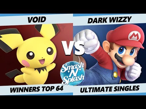 SNS5 SSBU - CLG | VoiD (Pichu) Vs. MVG | Dark Wizzy (Mario) Smash Ultimate Winner's Top 64