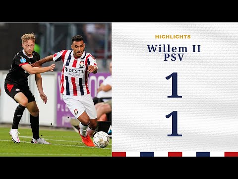 Highlights Willem II - PSV (1-1)