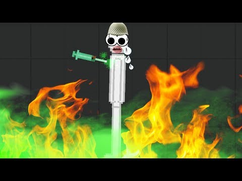 I Cured Every Known Disease By Stabbing a Man with a Syringe in People Playground!