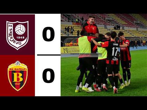 Vardar 0-0 Sarajevo | Cvetkovic Goal Ruled Out in Antalya Friendly