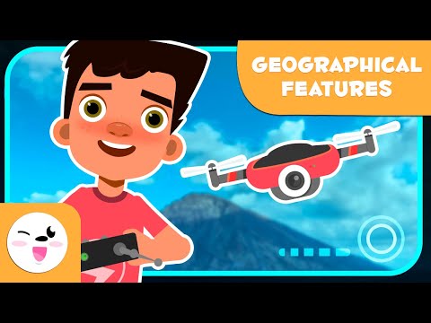 Geographical Features for Kids - The Relief of the Earth's Surface