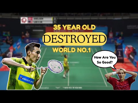 The Time 35 Year Old Lee Chong Wei Outclassed World No. 1 Viktor Axelsen