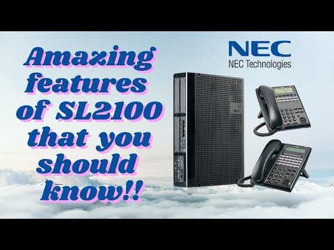 Nec sl2100 phone system, packing type: box, 308