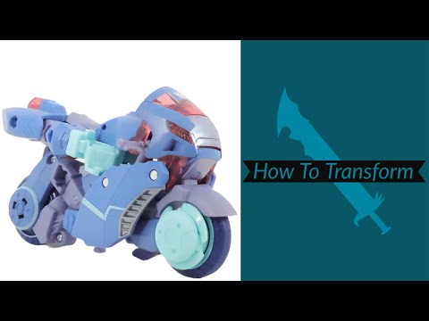How To Transform: Transformers Legacy United Wave 2 Deluxe Class Chromia