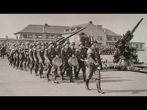 Marsch „O, Deutschland hoch in Ehren“ | 行進曲「おお、誉れ高きドイツよ」| Wachbataillon der Luftwaffe, Berlin | 1940