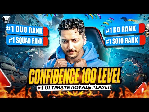 Confidence Level 100 😎| All #1 Titles In Ultimate Royale | Pubg Mobile | How Brand