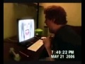 Guy Punches Monitor After Scared