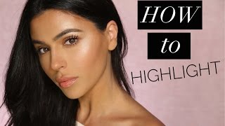 EVERYDAY HIGHLIGHT MAKEUP ROUTINE