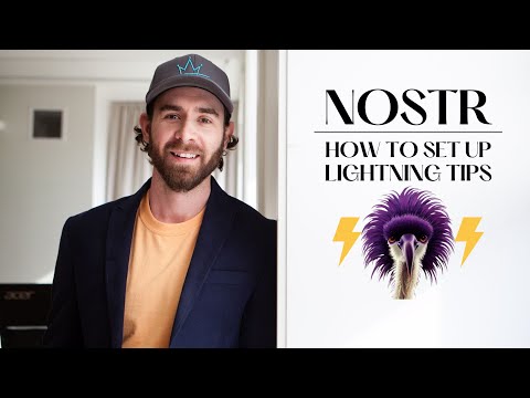 HOW TO NOSTR UPDATE - HOW TO SET UP BITCOIN LIGHTNING TIPS ON DAMUS - NOSTR FOR DUMMIES (LIKE ME) video thumbnail