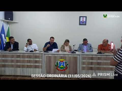 Sessão Ordinária (11/05/2026) - Câmara Municipal de São Pedro da Cipa-MT
